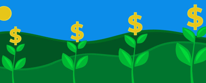 Business Growth through marketing and branding money plants